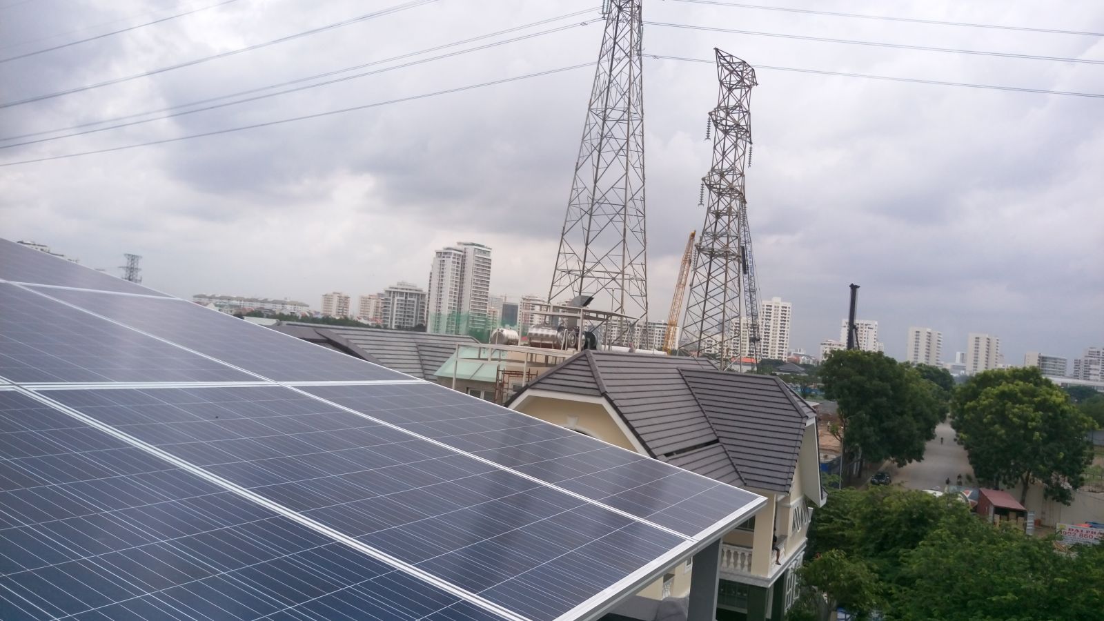 Hệ thống điện năng lượng mặt trời hòa lưới 6 kW dành cho hộ gia đình, DAT  Solar