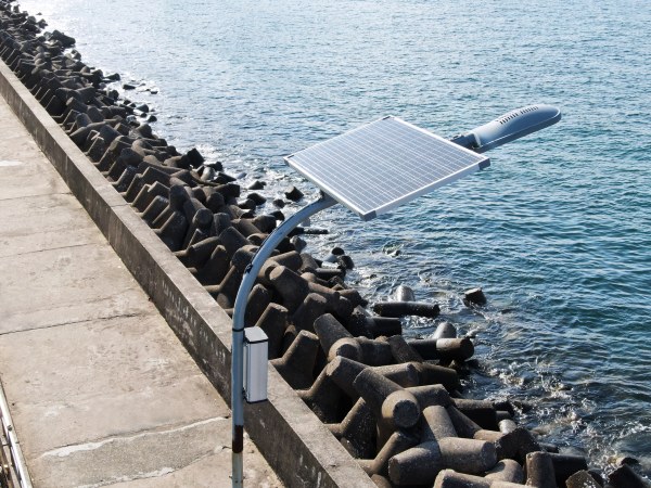 Đèn năng lượng mặt trời bền, chuẩn công trình lớn