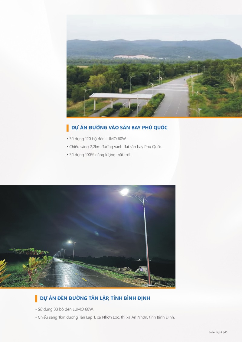 Dự án đèn năng lượng mặt trời DAT Group