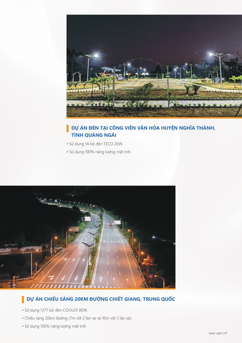 Dự án đèn năng lượng mặt trời DAT Group