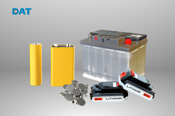 Pin lithium ở nhiều định dạng khác nhau như hình trụ, hình vuông, pin nút và pin công nghiệp.
