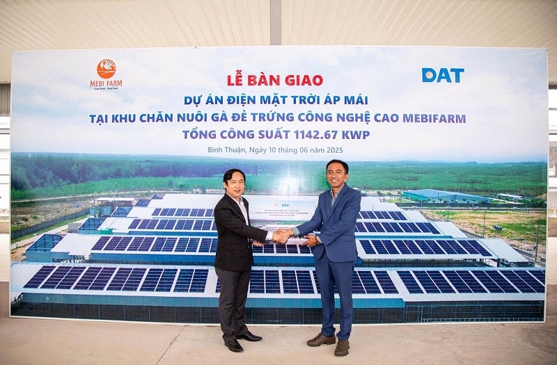 Đại diện DAT Group và Mebi Farm hợp tác, hướng đến phát triển xanh bền vững