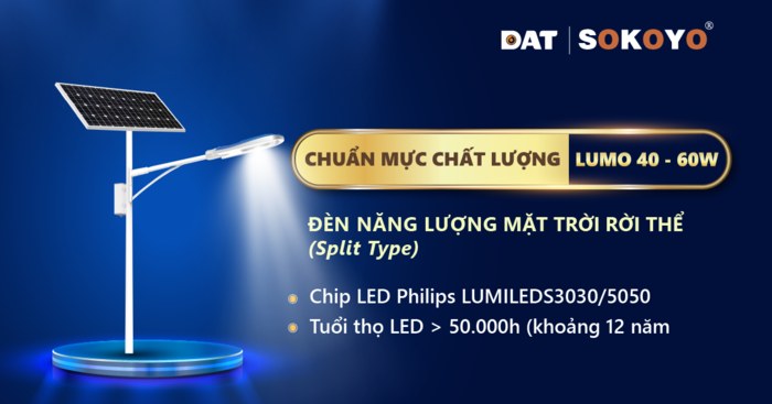 Đèn năng lượng mặt trời split Type