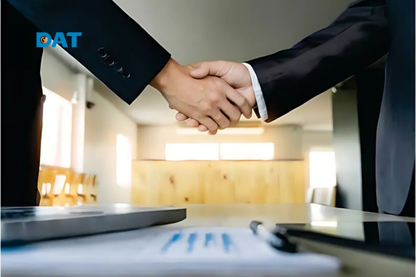 Hai bên hoàn tất thủ tục ký kết hợp đồng mua bán điện cho doanh nghiệp
