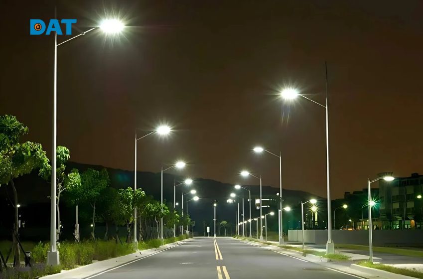 Đèn đường năng lượng mặt trời Sokoyo CONCO 150W chiếu sáng rõ nét, tiết kiệm năng lượng, lý tưởng cho các tuyến đường và khu đô thị hiện đại.