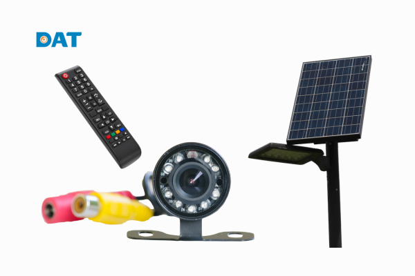 Ứng dụng cảm biến hồng ngoại trong remote, camera và đèn năng lượng mặt trời