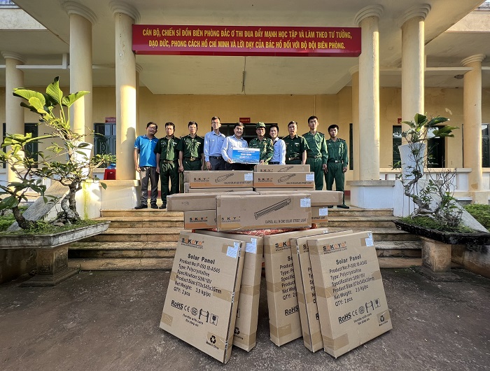 DAT Group tài trợ dự án Đồn Biên phòng Đắc Ơ, tỉnh Bình Phước