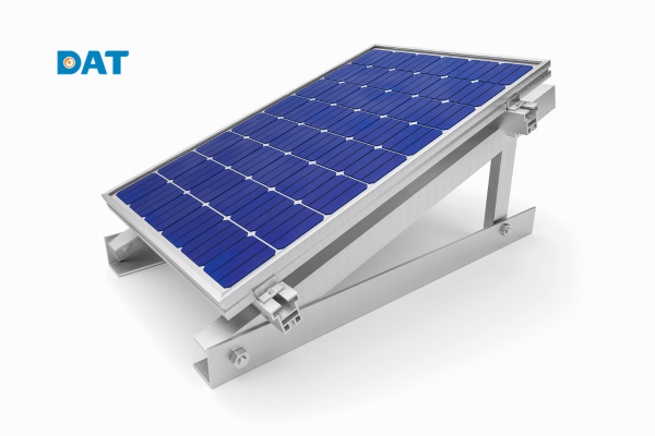 Mô hình khung nhôm solar đạt chuẩn kỹ thuật quốc tế, lắp tấm pin PV trên giá đỡ bền nhẹ, xử lý bề mặt anodized