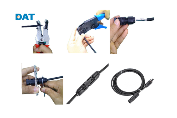 Cố định MC4 kiểm tra độ bền, điện trở là cần thiết