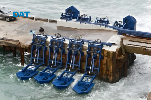 Công nghệ thu năng lượng sóng biển – thiết bị chuyển đổi năng lượng đại dương thành điện năng tái tạo.