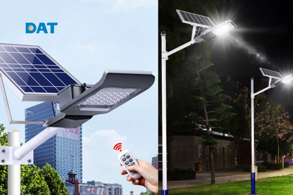 Đèn năng lượng mặt trời 80W được trang bị chip LED công suất lớn