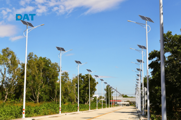 Đèn năng lượng mặt trời 120W chiếu sáng ngoài trời hiệu quả