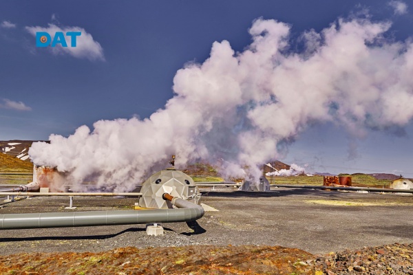 Hệ thống khai thác năng lượng địa nhiệt chuyển hơi nóng tự nhiên từ lòng đất thành điện năng