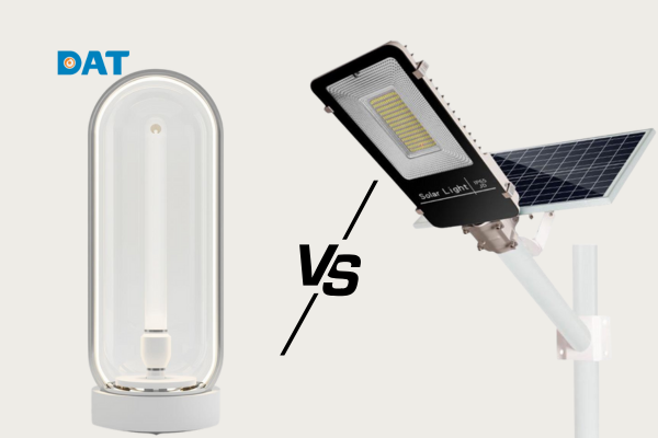 Tư vấn chọn đèn tích điện hay đèn năng lượng mặt trời phù hợp nhu cầu