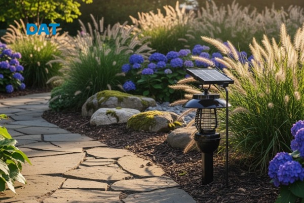 Đèn sân vườn năng lượng mặt trời