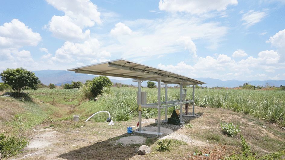 Bơm NLMT nông trường mía