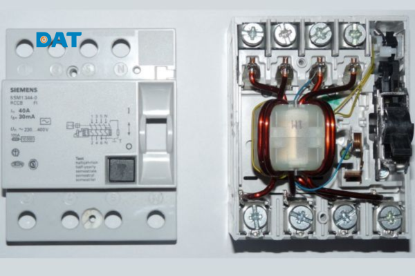 Các bộ phận chính tạo nên thiết bị RCD là gì?