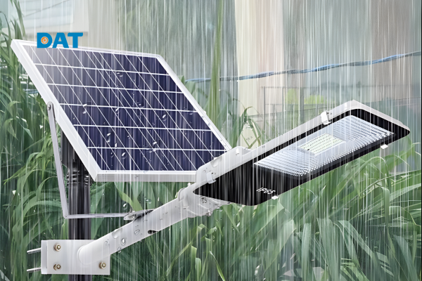 Kiểm tra khả năng chống nước của đèn năng lượng mặt trời tiêu chuẩn IP67.