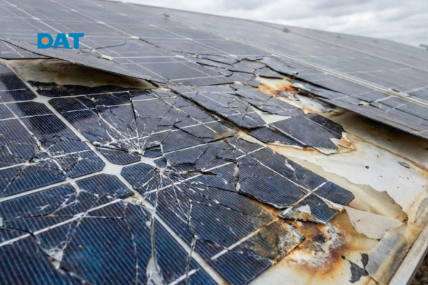 Tấm pin chất lượng cao giúp giảm thiểu nứt vỡ, duy trì hiệu suất an toàn trước mưa bão