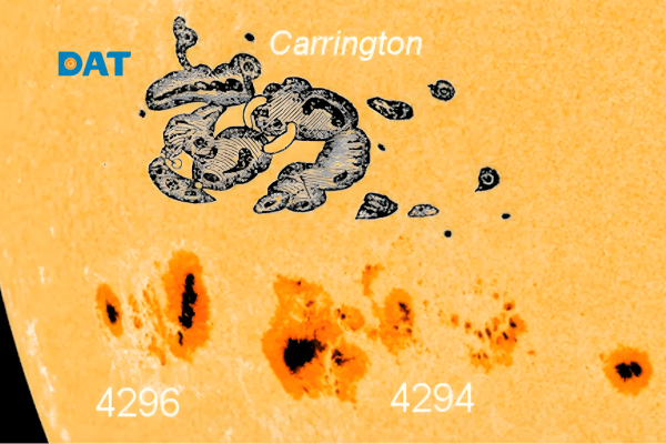 Vết đen Mặt Trời bão địa từ Trái Đất