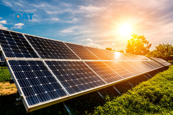 Bức xạ mặt trời trực tiếp được Tấm pin PV hấp thụ và chuyển hóa thành năng lượng điện