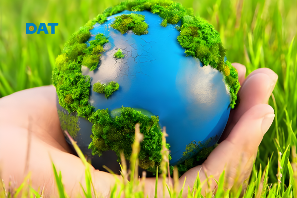 Trái đất được bảo vệ bởi các nguồn năng lượng xanh và bàn tay con người.