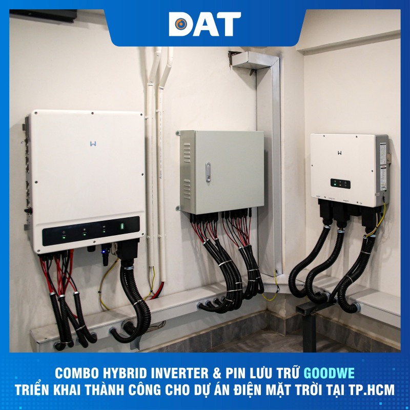 Inverter GoodWe triển khai thành công tại 1 dự án điện mặt trời tại TP.HCM