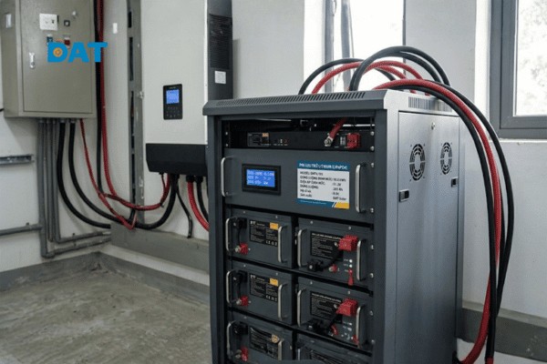 Trong hệ thống năng lượng mặt trời, dung lượng thường được tính bằng kWh để thể hiện khả năng lưu trữ năng lượng tổng thể của toàn hệ thống.