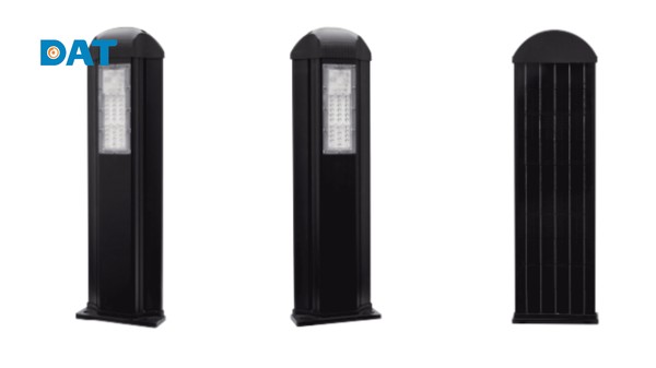 Đèn đường năng lượng mặt trời liền thể Sokoyo CAPSOL 10W sở hữu thiết kế gọn nhẹ với tấm pin Mono tích hợp trên lưng đèn, phù hợp cho đường nội khu.