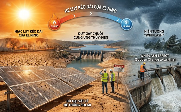 El Nino để lại những bài toán hóc búa cho an ninh năng lượng quốc gia ngay cả khi đỉnh điểm nhiệt độ đã đi qua.