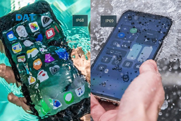 Sự khác biệt cốt lõi: IP68 chịu áp suất tĩnh khi ngâm sâu, trong khi IP69 chịu áp suất động từ vòi phun áp lực cao.