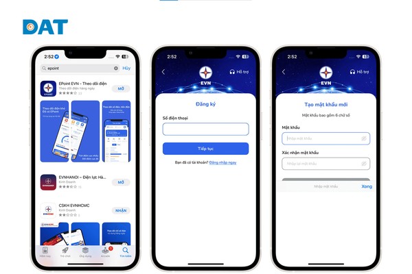 Tra cứu tiền điện qua ứng dụng EVN CSKH trên điện thoại