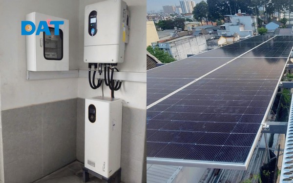 Với hệ thống hybrid có lưu trữ, gia đình có thể tận dụng nguồn điện mặt trời vào ban ngày, lưu trữ điện để sử dụng khi cần và tối ưu hơn cho các thiết bị sinh hoạt.