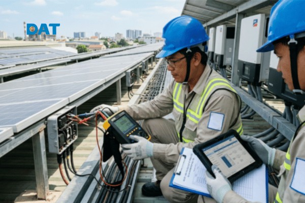 Trong dự án năng lượng, Tổng thầu EPC đóng vai trò tích hợp hệ thống, đảm bảo các tấm pin, biến tần và lưới điện vận hành đồng bộ để đạt chỉ số hiệu suất (PR) như cam kết.