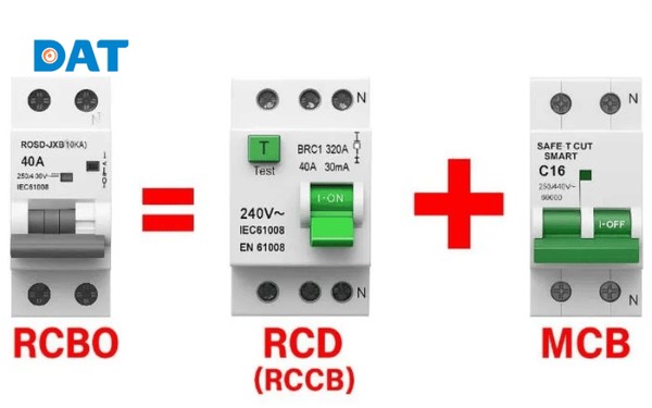 Hệ thống thiết bị bảo vệ (MCB, RCBO, SPD) lắp đặt đầy đủ giúp tăng tuổi thọ và độ an toàn cho hệ thống song song
