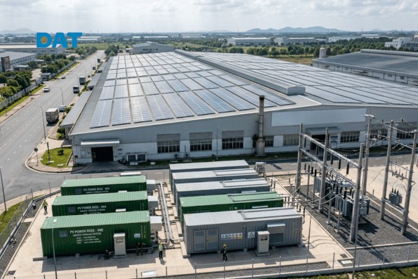 Hệ thống lưu trữ năng lượng công nghiệp BESS sử dụng công nghệ lưu trữ tiên tiến nhằm nâng cao hiệu suất kinh tế và độ an toàn cho dự án.