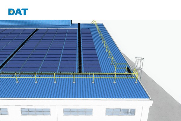 PVsyst cho phép mô phỏng ảnh hưởng của bóng râm đến từng cell pin và diode bypass.