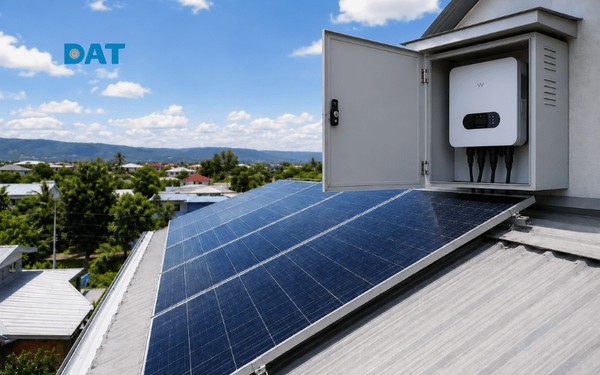 Quy đổi Joule sang kWh giúp tính chính xác điện năng cần cho hệ thống gia nhiệt mặt trời.