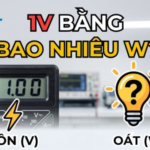 1V bằng bao nhiêu W? Bảng quy đổi, công thức tính và ứng dụng thực tế