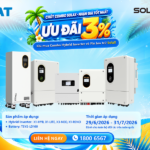 Giảm ngay 3% khi mua Hybrid Inverter SolaX kết hợp Pin lưu trữ SolaX