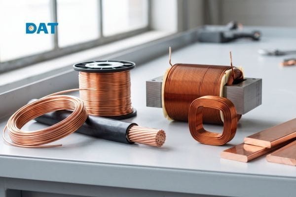 Đồng dẫn điện tốt và giá hợp lý nên được dùng phổ biến trong dây dẫn và thiết bị điện.