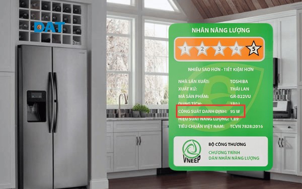 Thông số công suất định mức trên nhãn thiết bị điện giúp người dùng xác định mức công suất thiết kế và lựa chọn thiết bị phù hợp với nhu cầu sử dụng.
