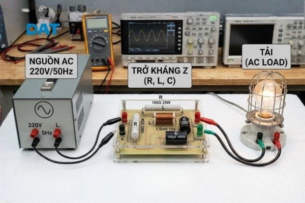 Trở kháng là đại lượng biểu thị mức độ cản trở dòng điện xoay chiều trong mạch điện.