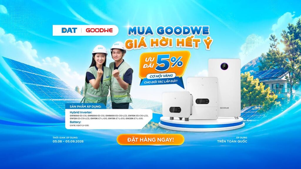 goodwe ưu đãi