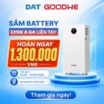 MUA BATTERY GOODWE LYNX A G4 16 kWh – HOÀN NGAY 1.300.000Đ